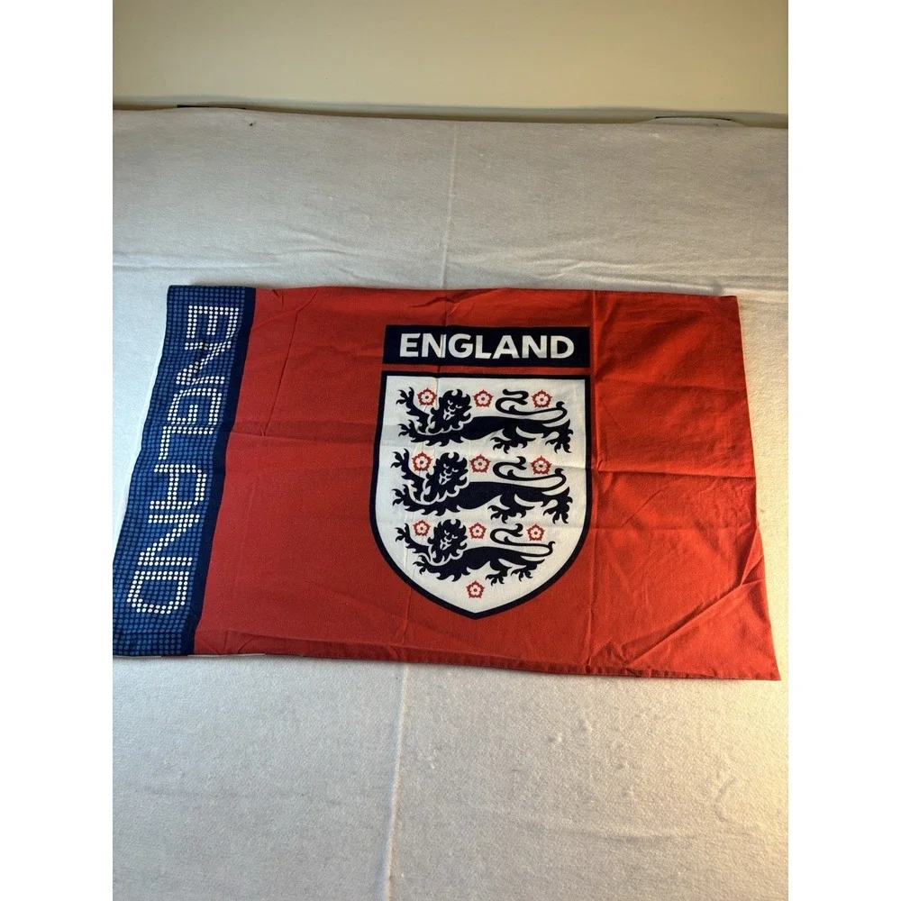 England Football Club Twin Duvet Cover/‎ PillowCase Quilt /Cover Bedding Set